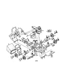 Engine/handle/housing/wheels/bag