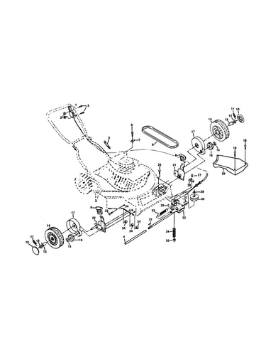 Wheels/tires/drive cover