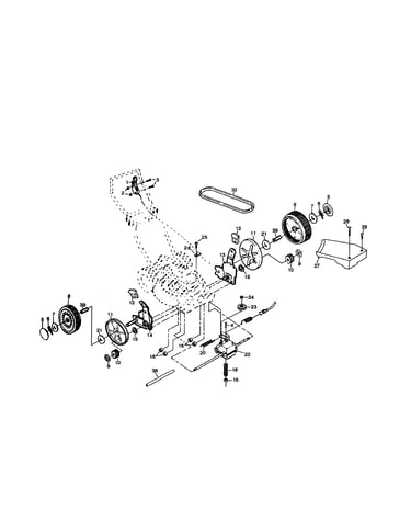 Wheels/tires/drive cover