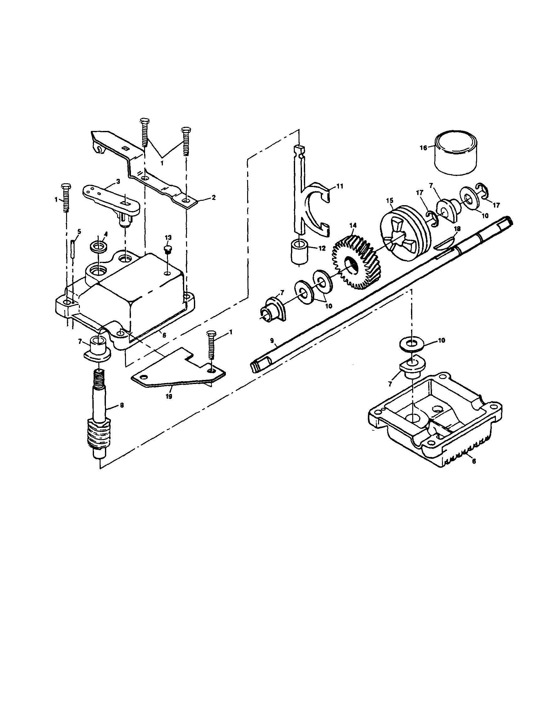 GEAR CASE ASSEMBLY 532702510