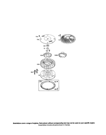 Flywheel/fan-flywheel