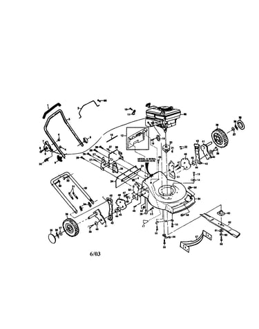 Engine/handle/housing