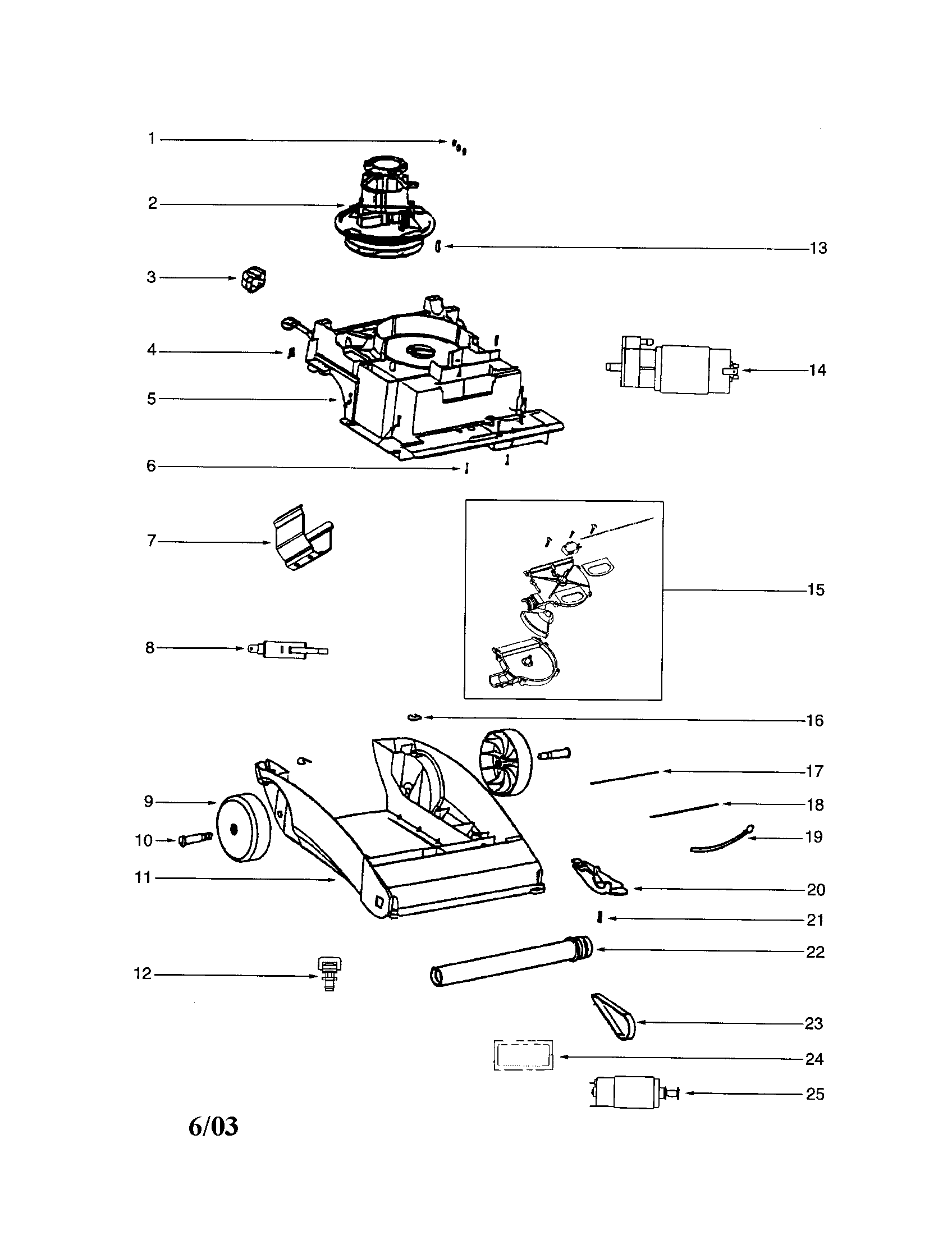 Base/valve/motor