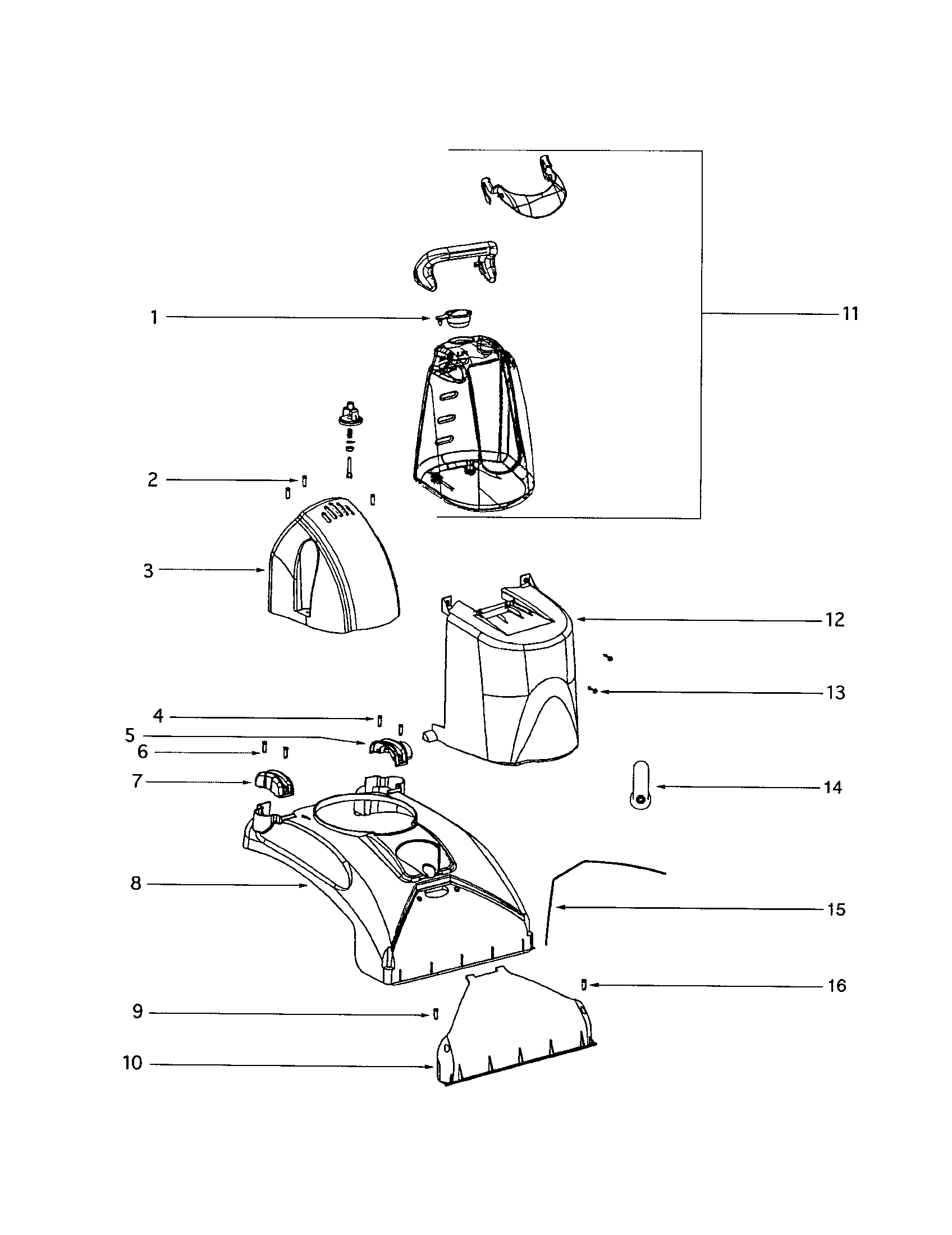 Hood/dispensing tank