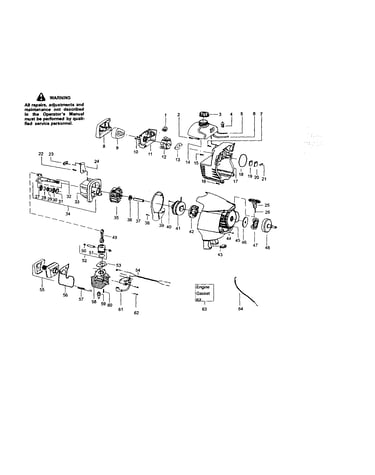 Cylinder/fan housing