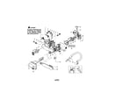 Craftsman 358360171 chassis/chain/bar diagram