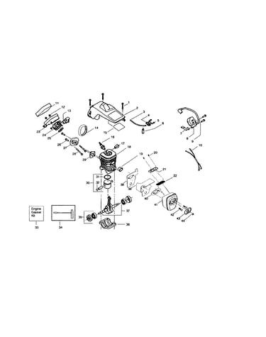 Cylinder/shield