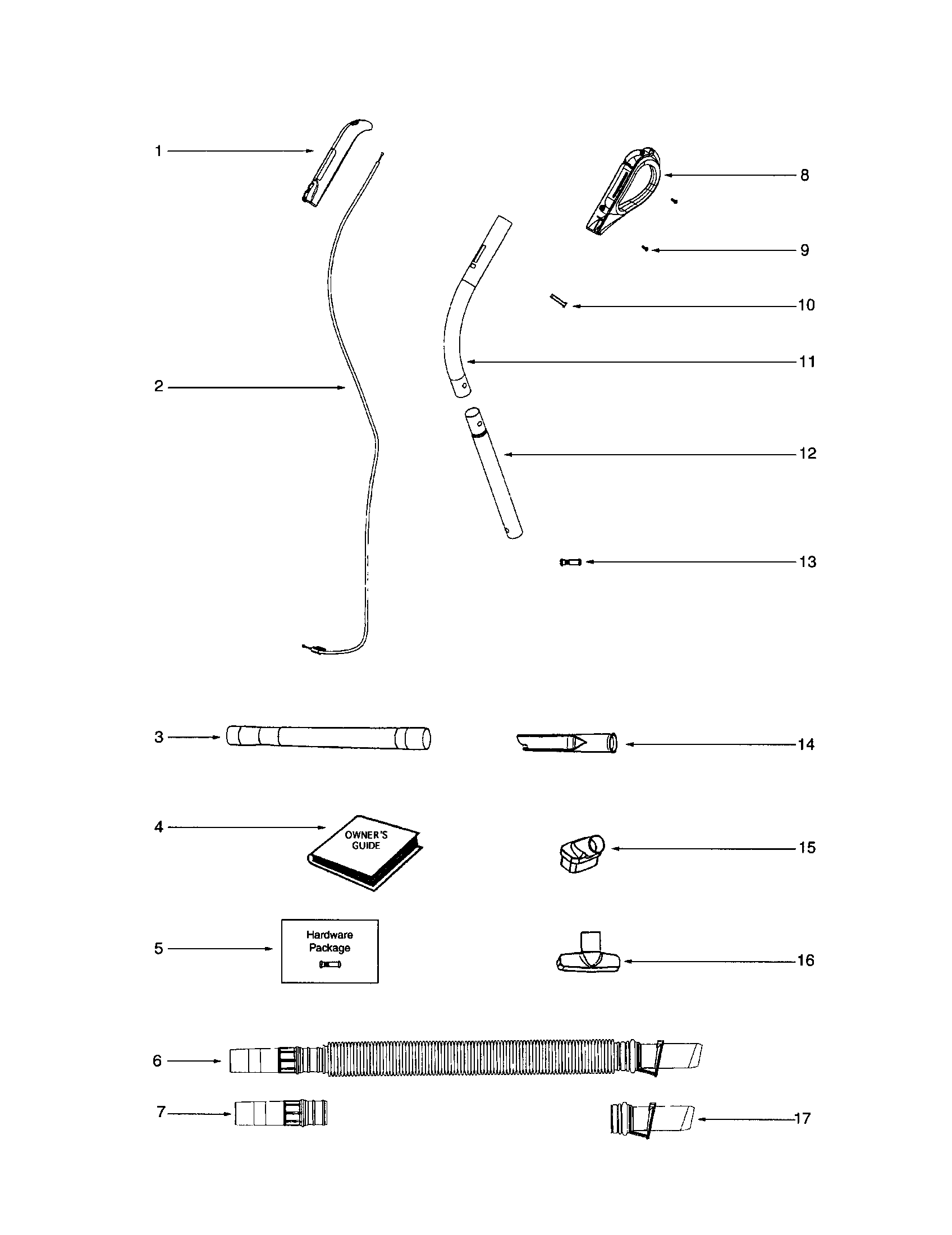 Handle/hose