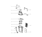 Eureka 4488AT-1 cyclone assembly diagram