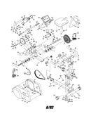 Frame/console/seat/belt