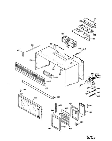 Outer case and door