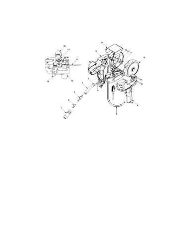Cable/drive motor/drive cover
