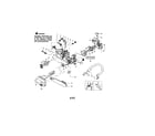 Craftsman 358350462 chassis/bar/chain diagram