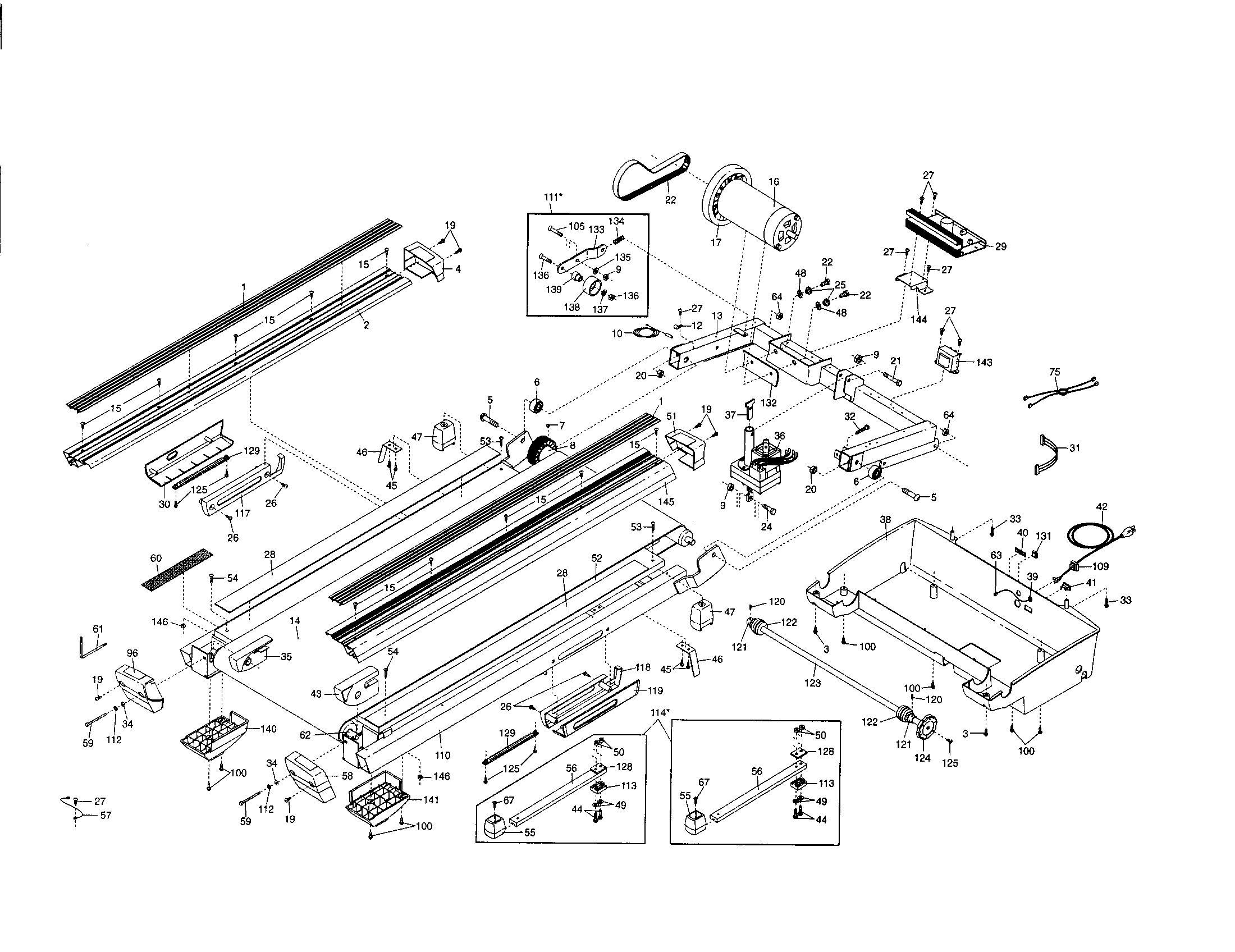 Motor/frame