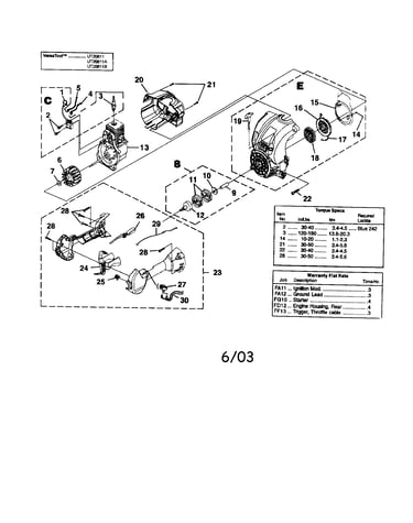 Ignition/rotor/starter/clutch