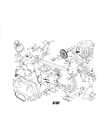 Console/frame/seat