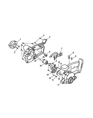 Housing assembly/motor