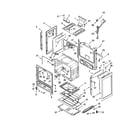 Whirlpool SF387LEGN3 chassis diagram