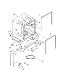 Tub and frame