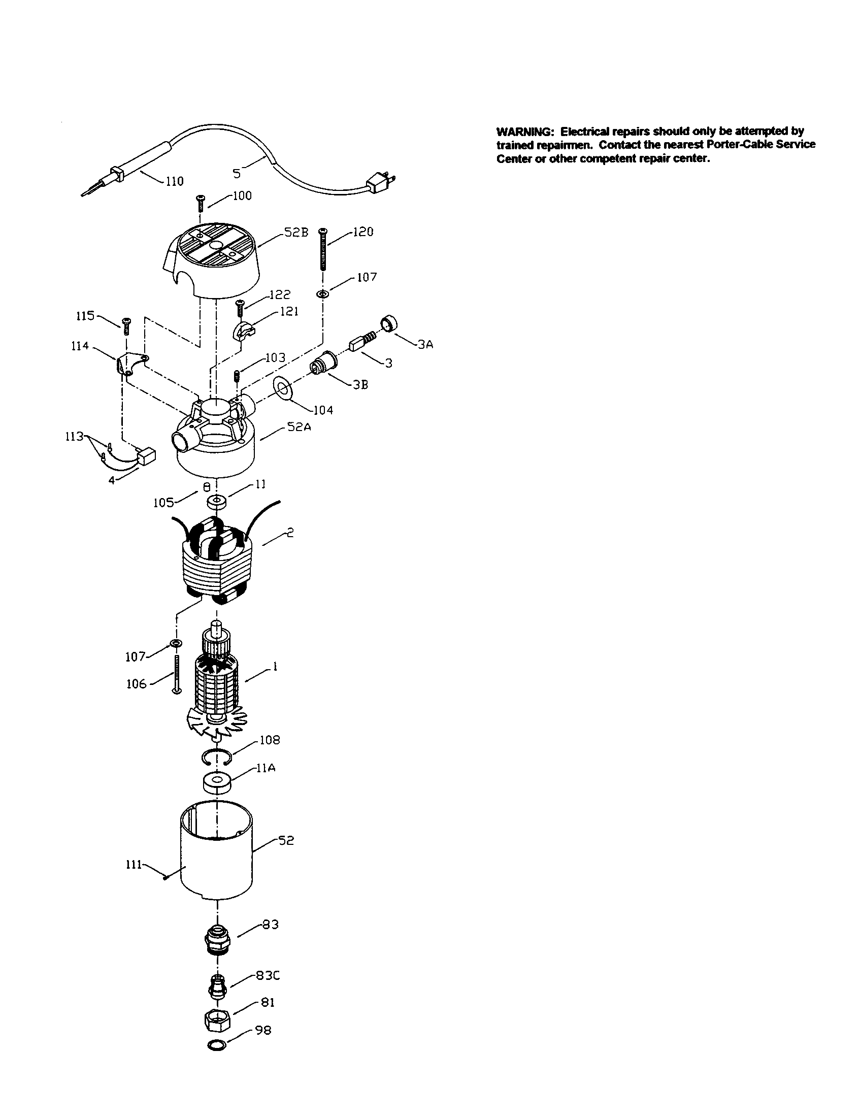 Pocket cut motor 6912