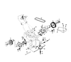 Poulan PP750PKA wheels/tires/belt diagram