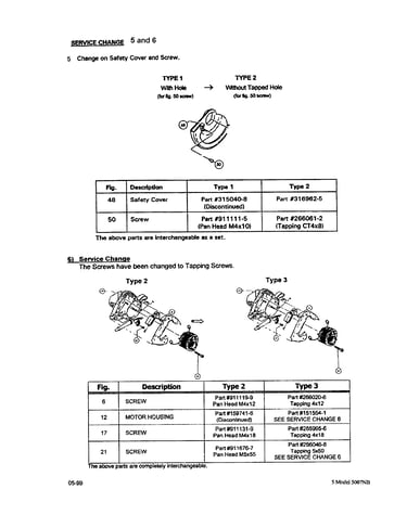 Service change 5 and 6