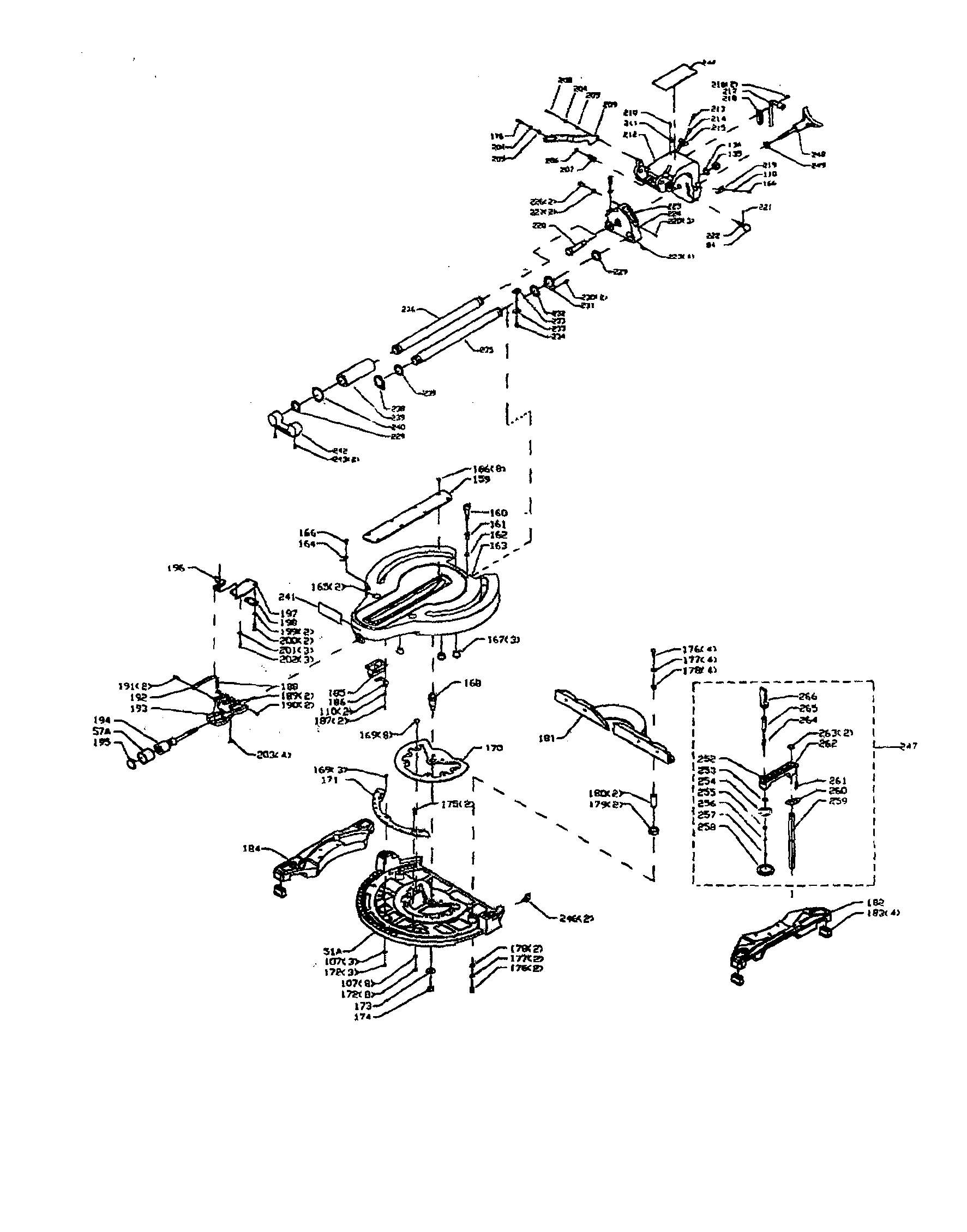 BASE/ROTATING TABLE