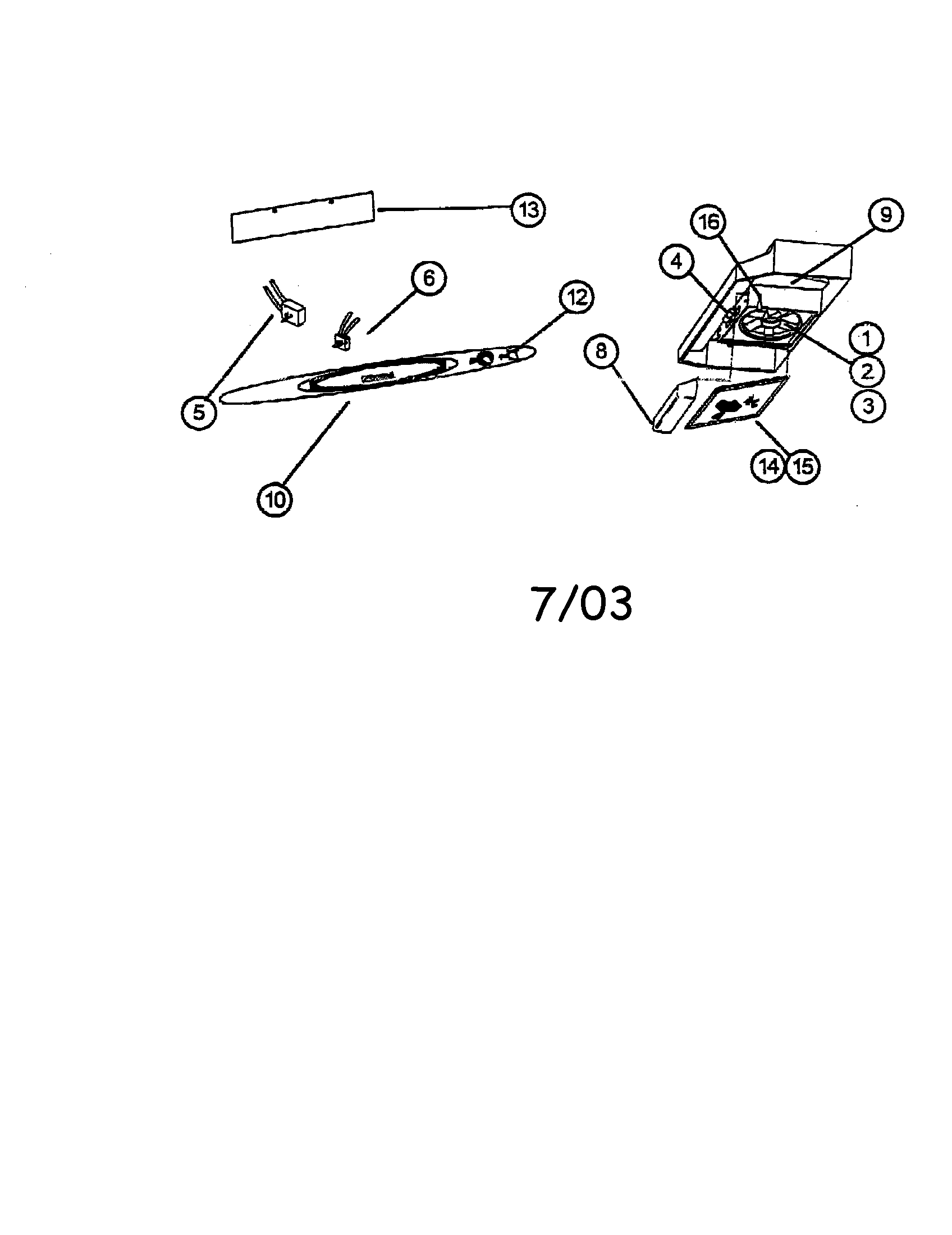 Motor/grille