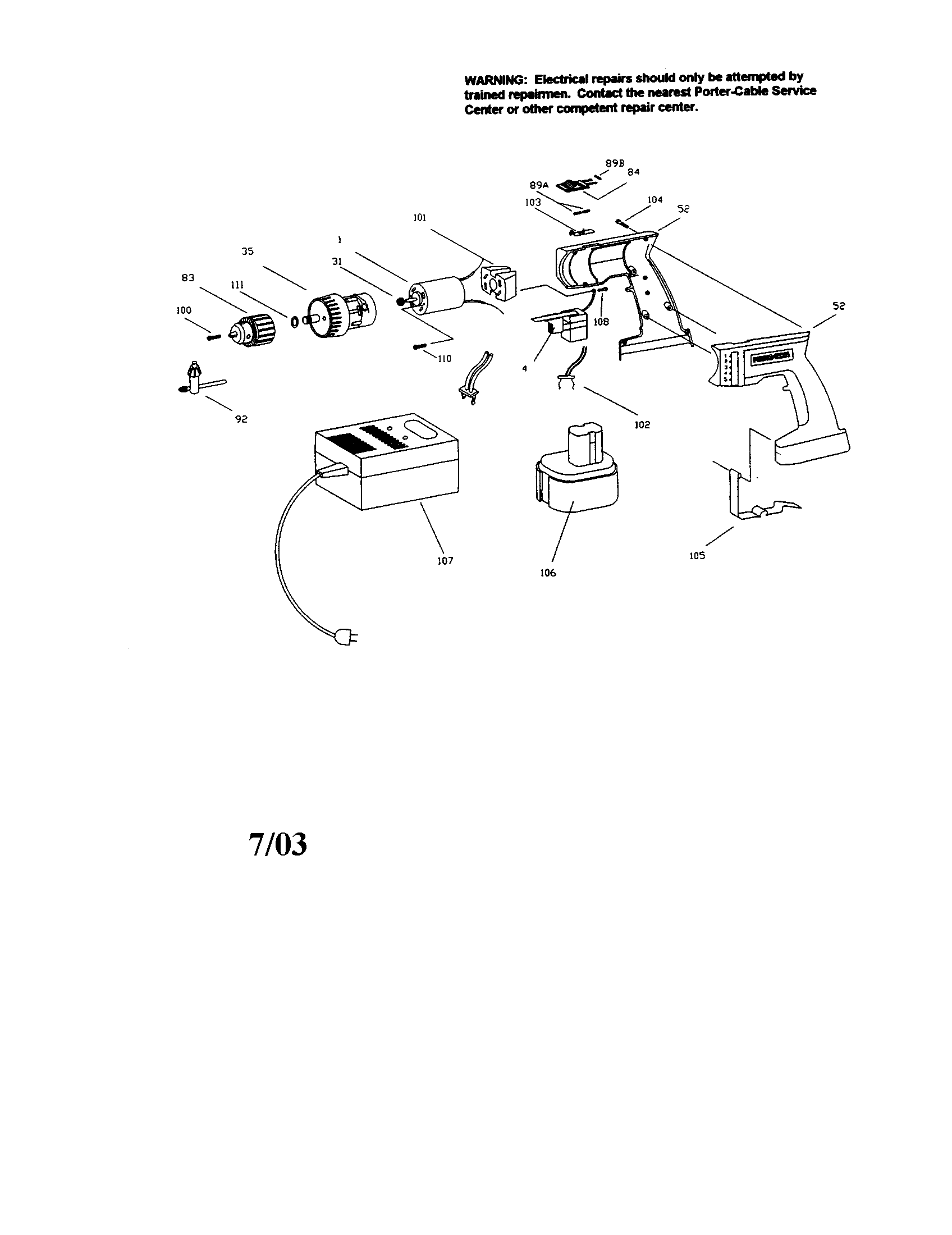 Cordless drive/drill