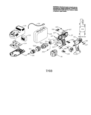 Cordless driver/drill