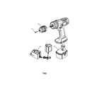 Craftsman 315101820 chuck/battery/charger diagram