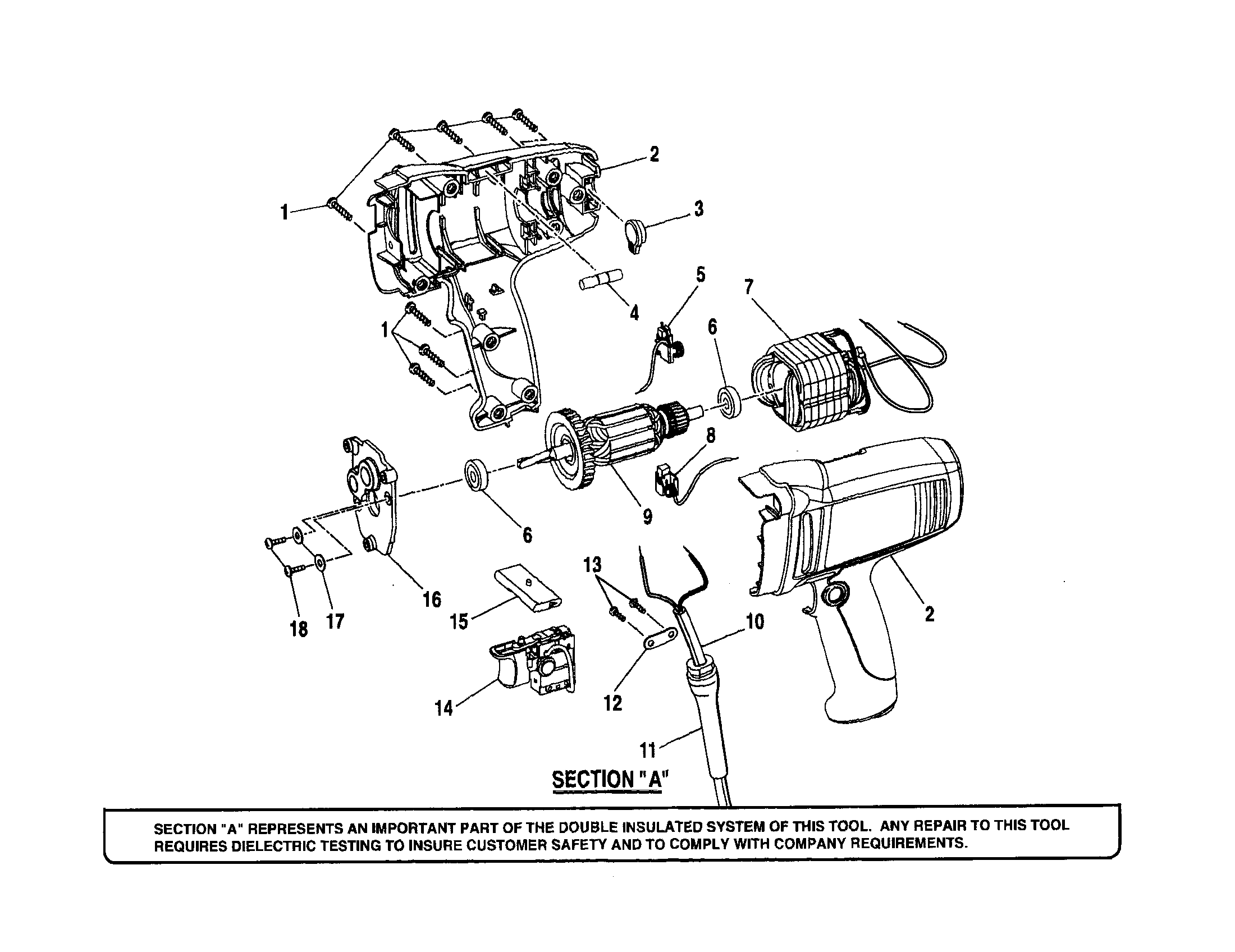 Housing/armature