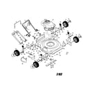 Craftsman 917387360 rotary mower diagram