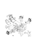 Engine/housing/handle/wheel