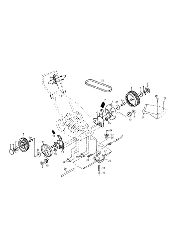 Wheels/tires/belt