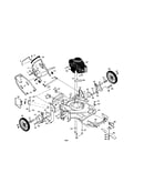 Engine/handle/ housing