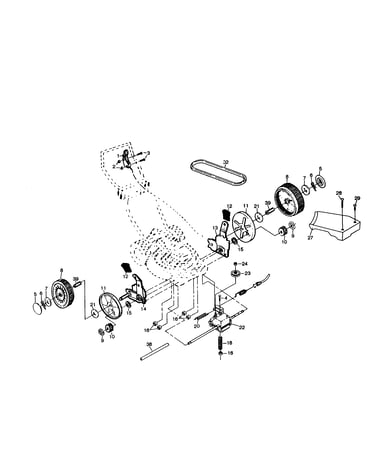 Wheels/tires/belt