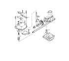 Poulan PP752PHKA gearcase assembly 702510 diagram