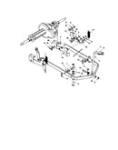 Upper deck link/lift rod