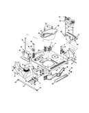 Frame/fuel tank/transaxle