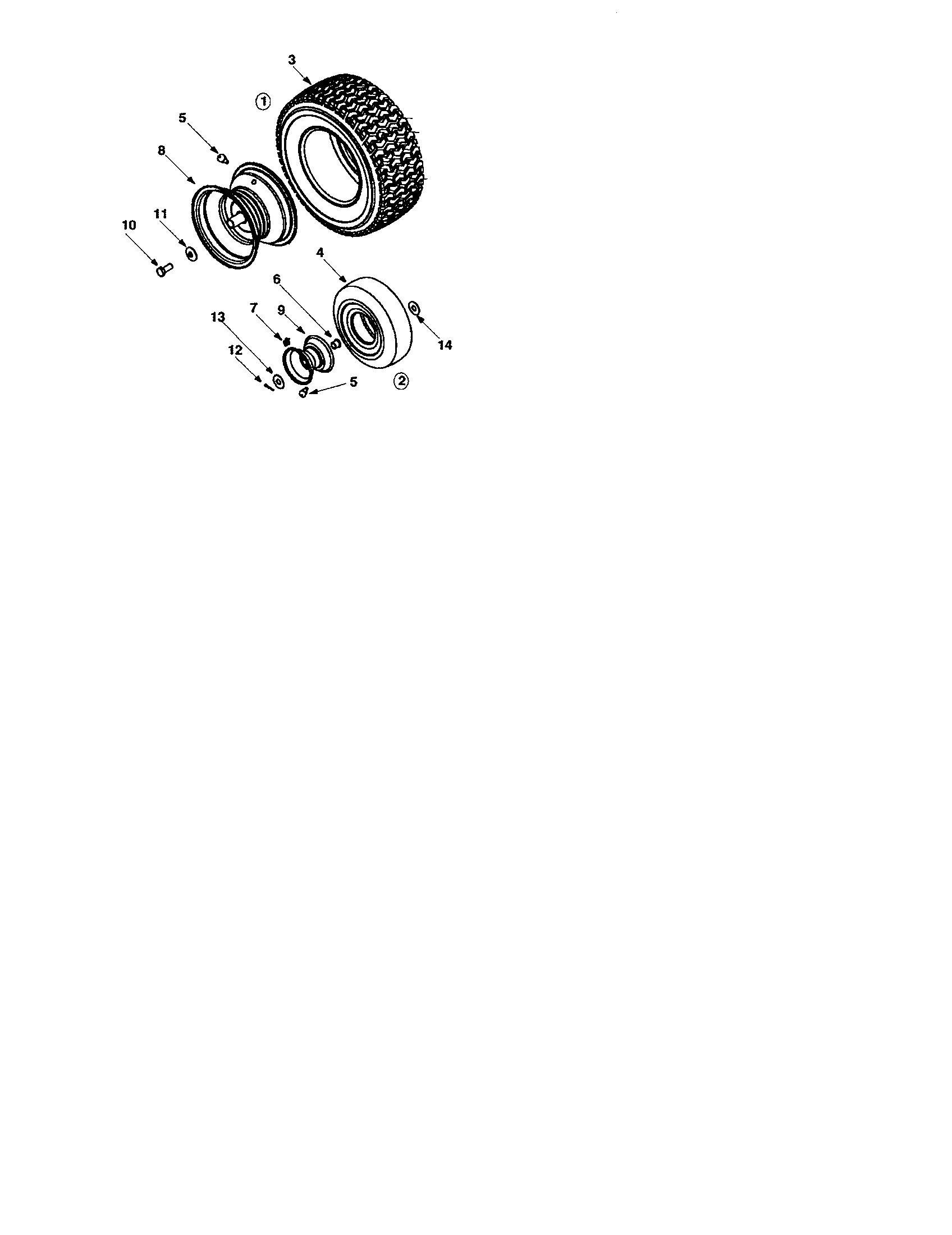 Wheels/tires/rim