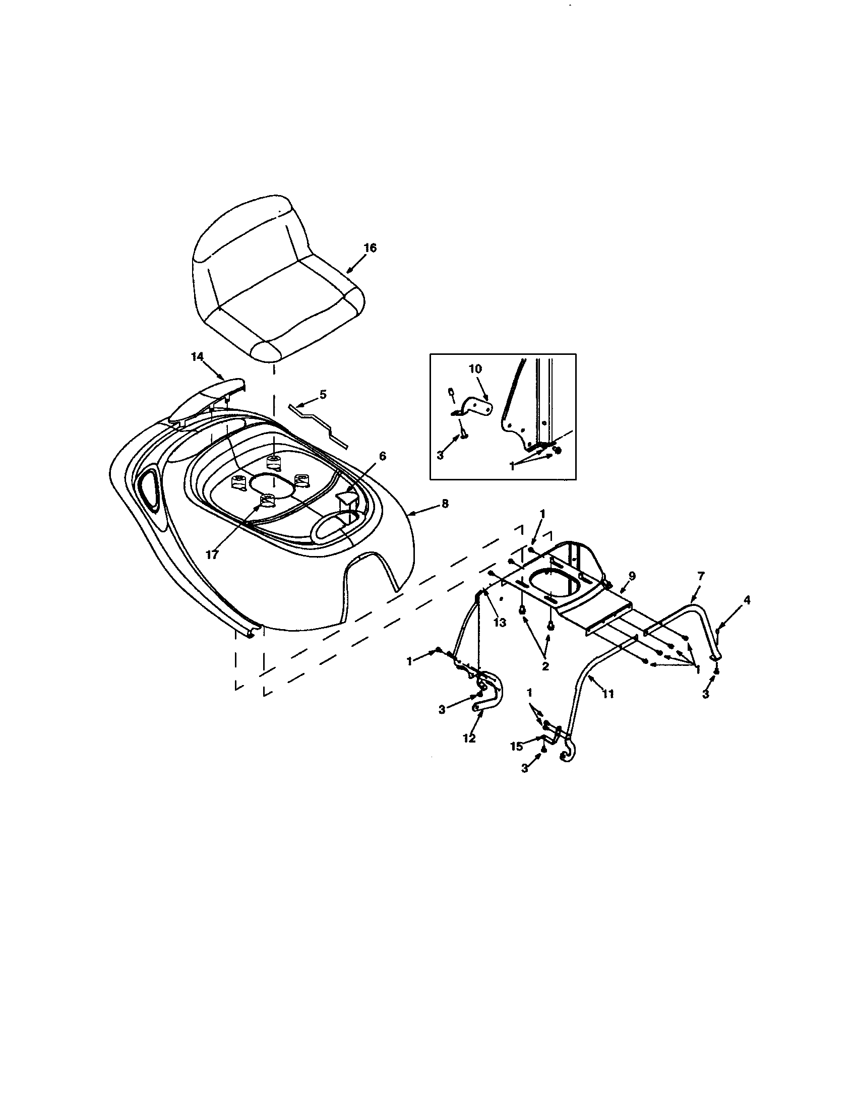 Hood/seat
