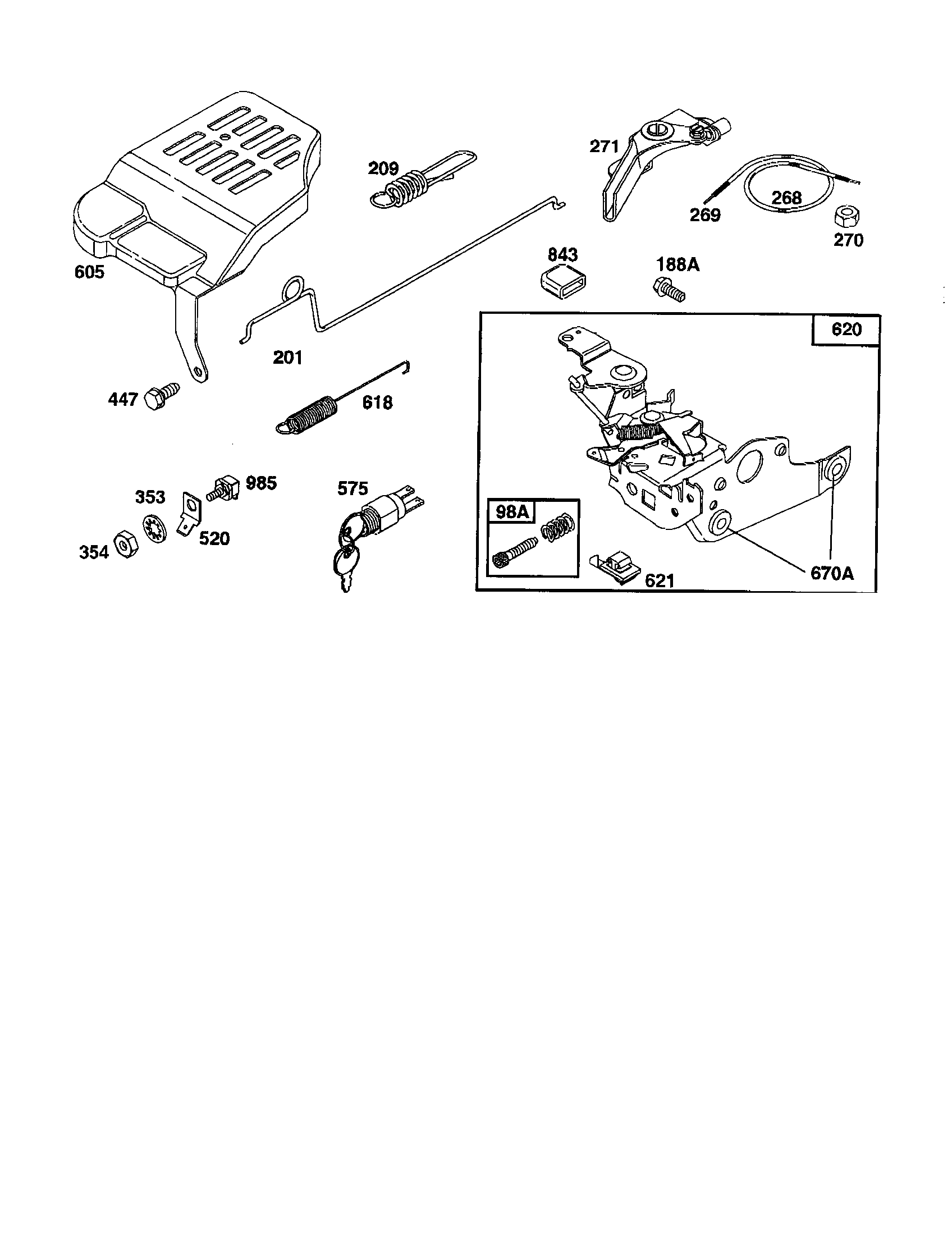 Bracket control/wire control