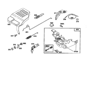 Bracket control/wire control