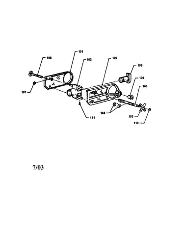 Lock boring jig