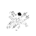 Poulan PP800MK lawn mower diagram