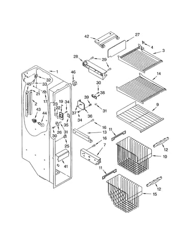 Freezer liner