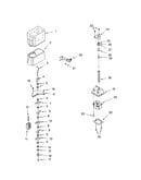 Motor and ice container
