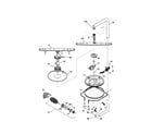 Frigidaire FDB856RJS0 motor and pump diagram