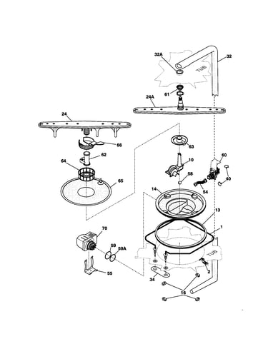Motor and pump